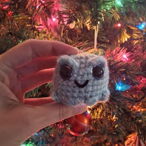 Pocket Frog Crocheted Plushie