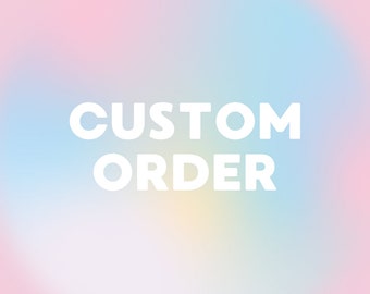 Pedido de collar de cuentas personalizado