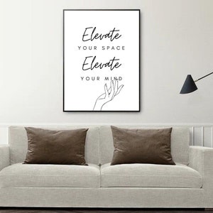 Motivational Wall Art Home Decor Modern Wall Art Minimalist Wall