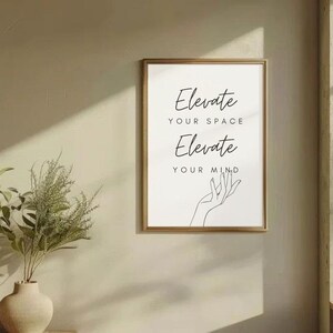 Motivational Wall Art Home Decor Modern Wall Art Minimalist Wall