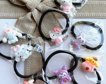 Sanrio Characters elastic hair ties