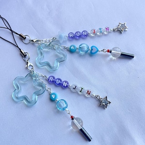 BTS JIN - Run Seok Jin concert straps for cell phones, army bombs, ear buds cases, bags and etc.