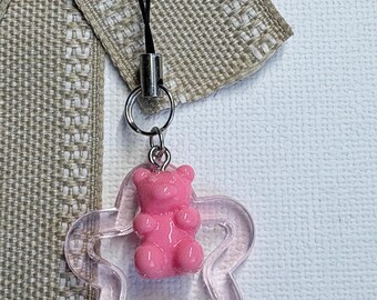 Mix and match random gummy bear beads with star beads Cell phone straps. Friendship keychains. Good for goodie bags.