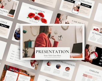 Business Presentation Template Canva, Business Proposal, Investor Ready Pitch Deck