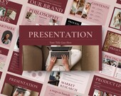Pitch Deck Template Canva | Startup & Investor Presentation | Client Proposal | Business Presentation Template