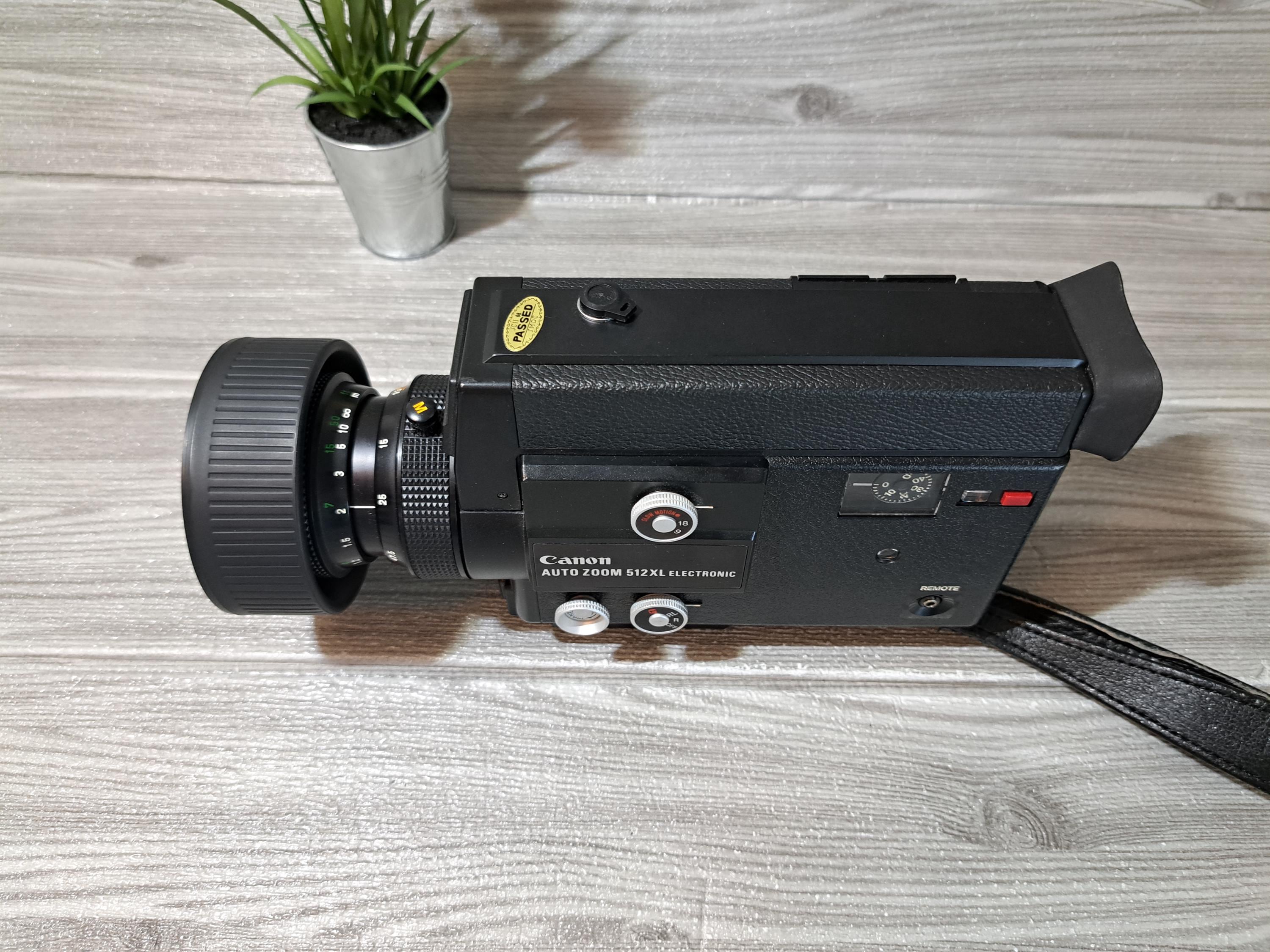Superb CANON Auto Zoom 512XL Electronic Super8 Movie Film Camera