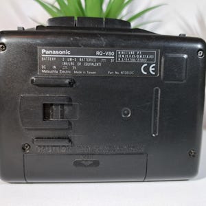Walkman cassette radio personnelle Panasonic RQ-V80 Test