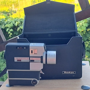 Sankyo Mf-404 Super 8 Cine Film Camera - Fully Working - Etsy