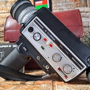 Cosina ODL-758 Super 8 Film Camera: Vintage Retro Video, Tested with Accessories