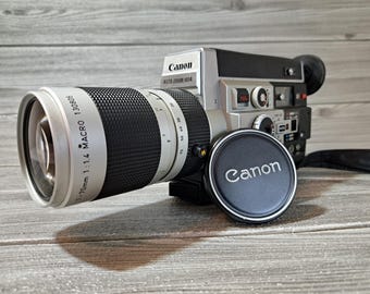 Canon Auto Zoom 1014 Electronic – Super 8 Camera 1970s, 7–70mm F