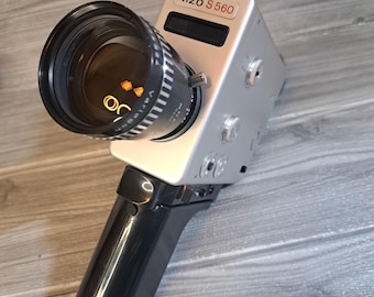 Braun Nizo S 560 Super 8 Camera: Vintage Film Camera - Working 100%