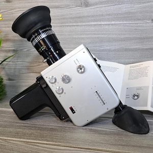 NIZO S80 Super 8 Camera | Professional Vintage Film Video - Working Condition, Retro Video Camera for Filmmakers & Collectors Mint Condition