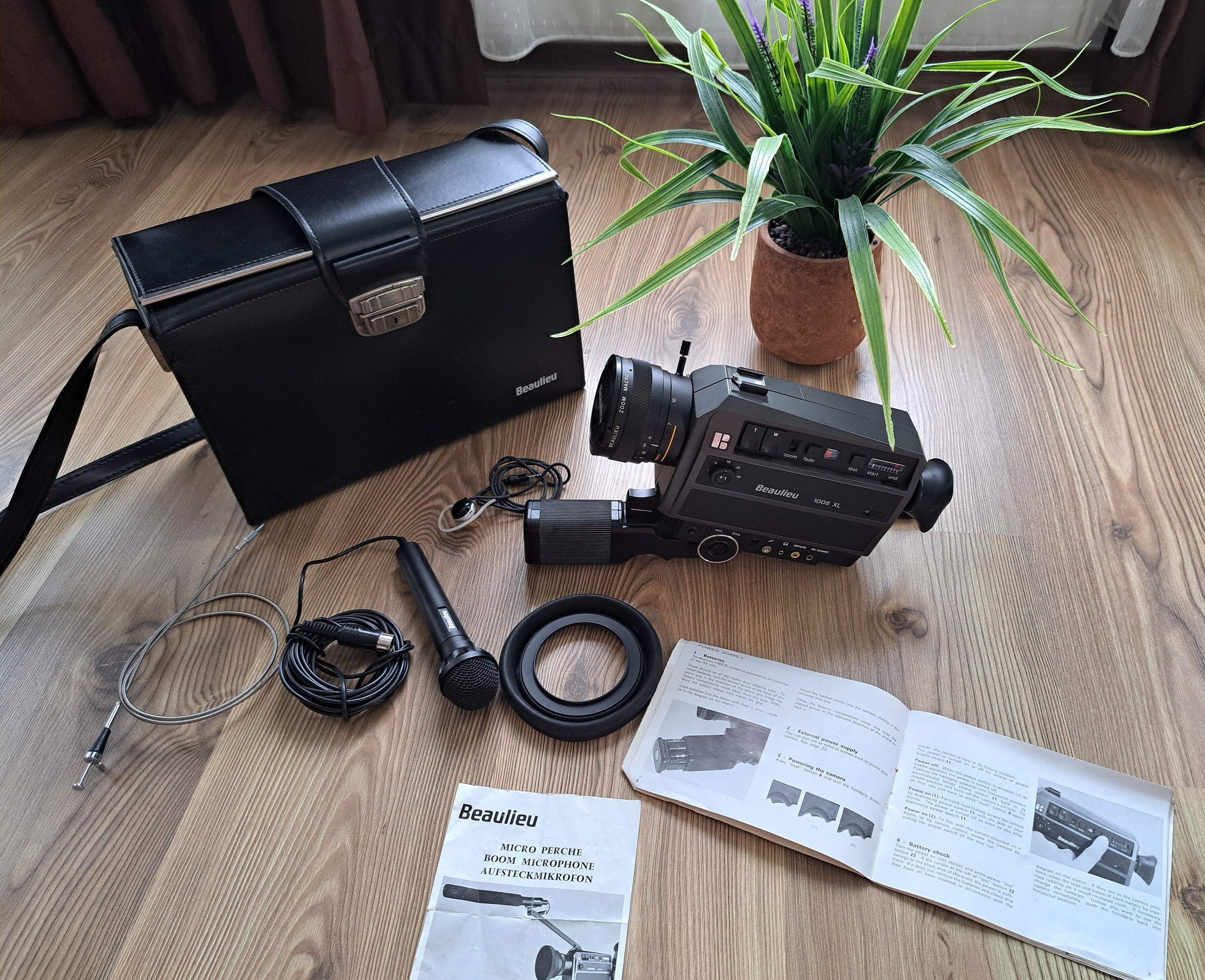 Beaulieu 1008 XL Super Camera 7-42mm Professional Vintage Film