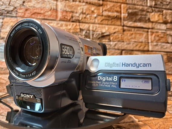 Sony DCR-TRV140E | Retro Digital8 Camcorder for Home Movies
