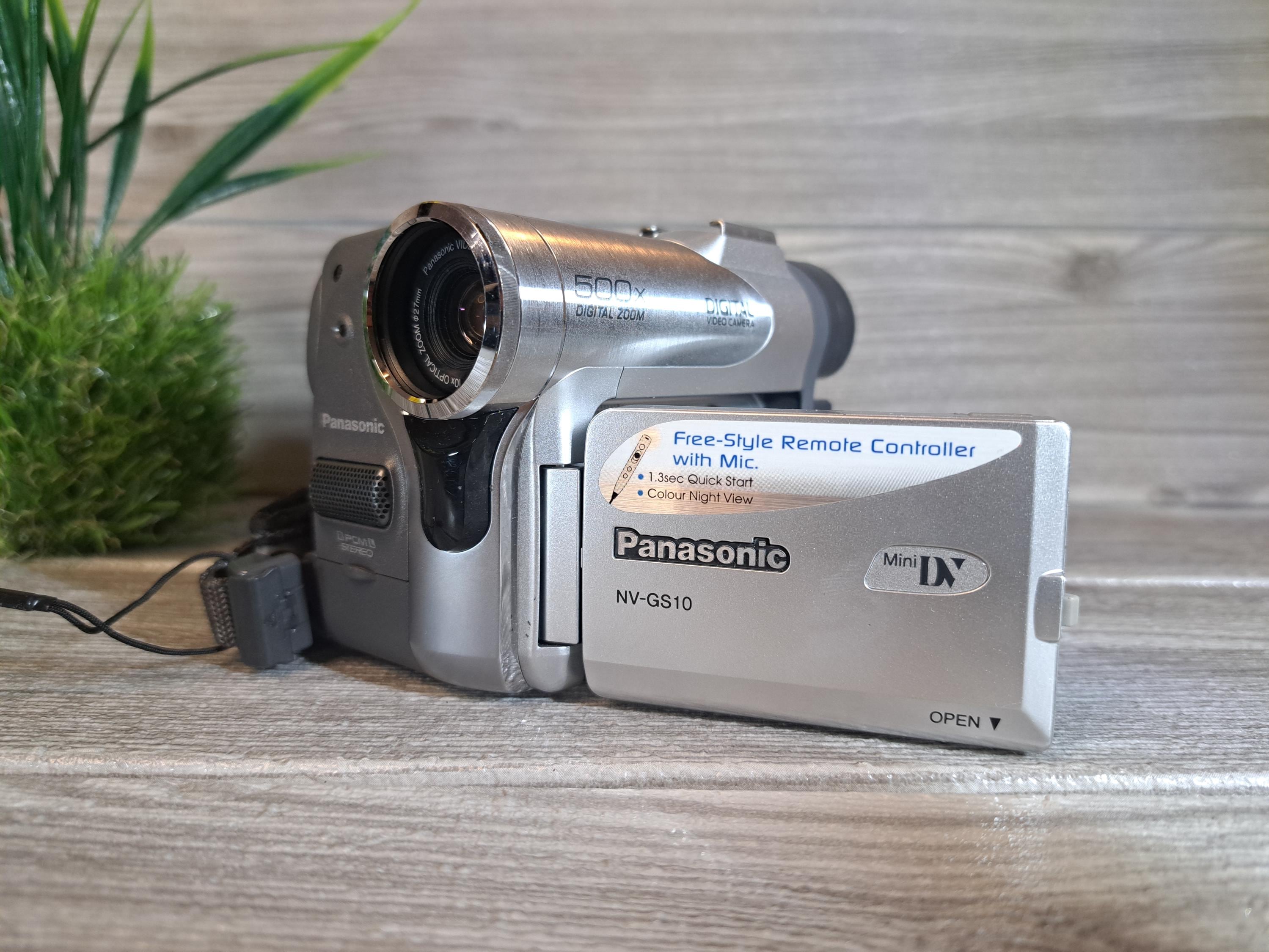 Panasonic NV-GS10 Minidv Camcorder: 10x Optical Zoom, Tested