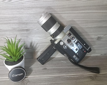 Canon Auto Zoom 1014 Electronic – Super 8 Camera 1970s, 7–70mm F