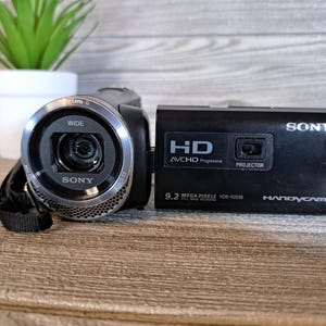 Sony HDR-PJ330 HD Camcorder: 30x Optical Zoom, Built-in Projector