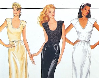 Plus Size Lingerie Sewing Pattern Butterick 3991 Size 18 20 22 Slip or Camisole Neckline Variations