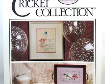 Cricket Collection 133 Spring Attitude Cross Stitch Chart Seasonal Pattern Leaflet