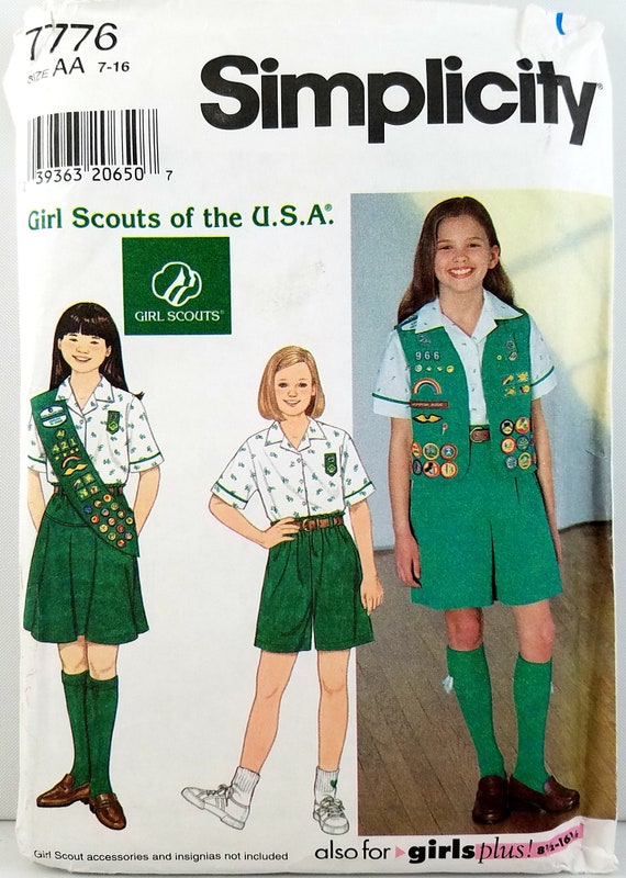 vintage girl scout dress