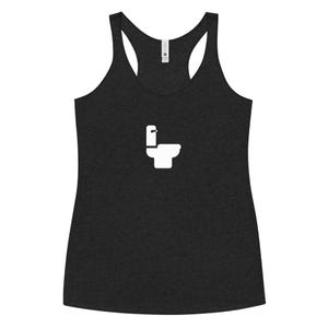 Toilet Women&#39;s Racerback Tank
