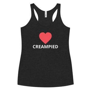Camiseta de tirantes con espalda cruzada para mujer Creampied