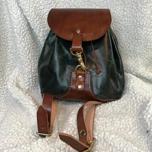 Leather Backpack