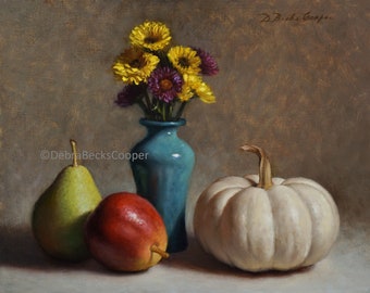 Autumn Still Life, Reproduction Fine Art Print