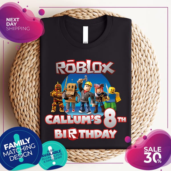 Roblox Boys T Shirts Etsy Il L86e 