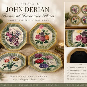 John Derian Plates - Etsy