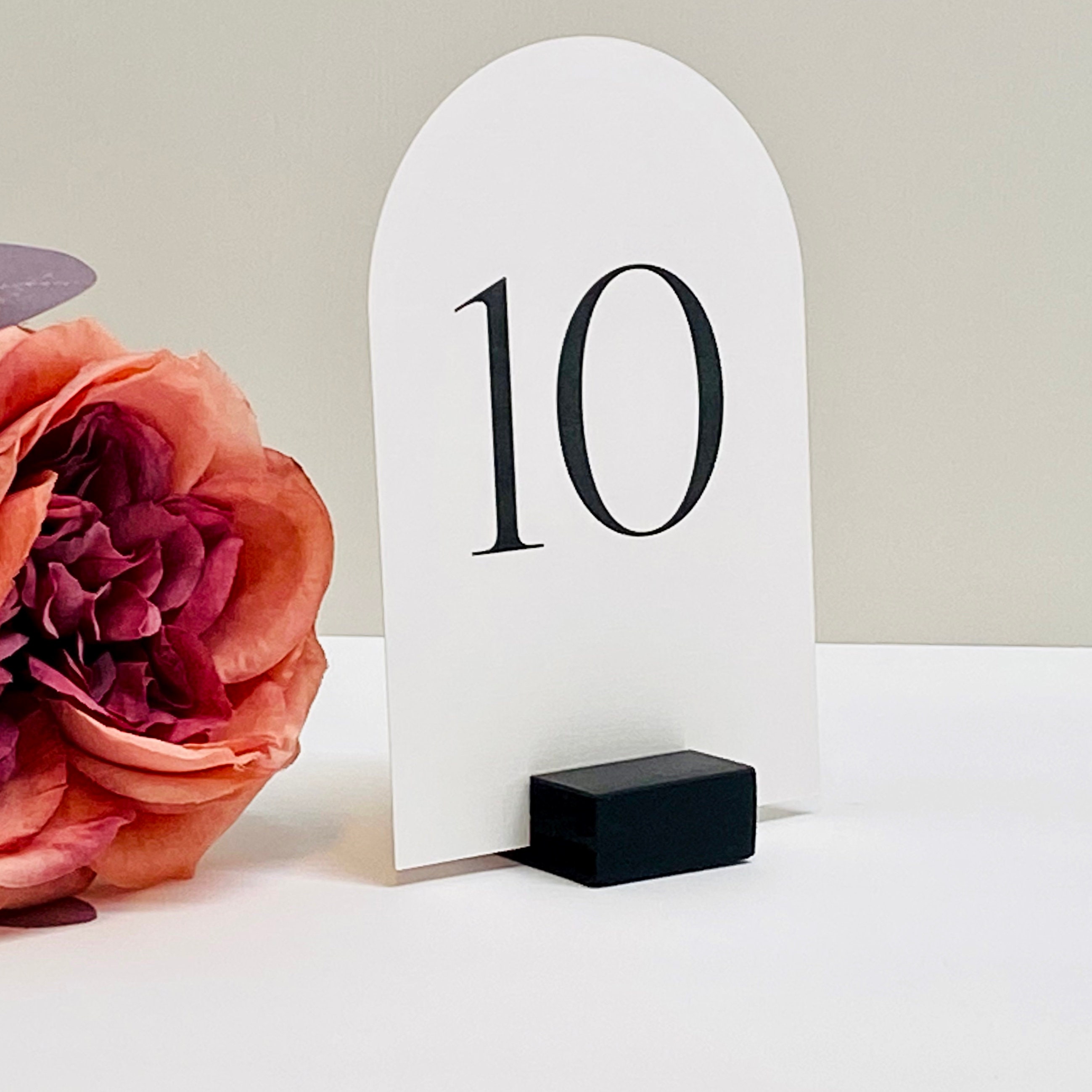 Wedding Table Numbers Arch Table Numbers Etsy
