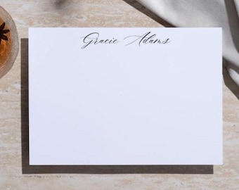 Personalized Stationery, Notecard Set,Set of 20 with envelopes