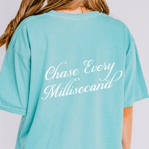 CHASE EVERY MILLISECOND Trendy F1 Shirt/F1 Merch/F1 Shirts/F1 Shirt Men/F1 Shirt Women/Formula 1 Shirt/Formula One Shirt/Aesthetic F1 Shirt