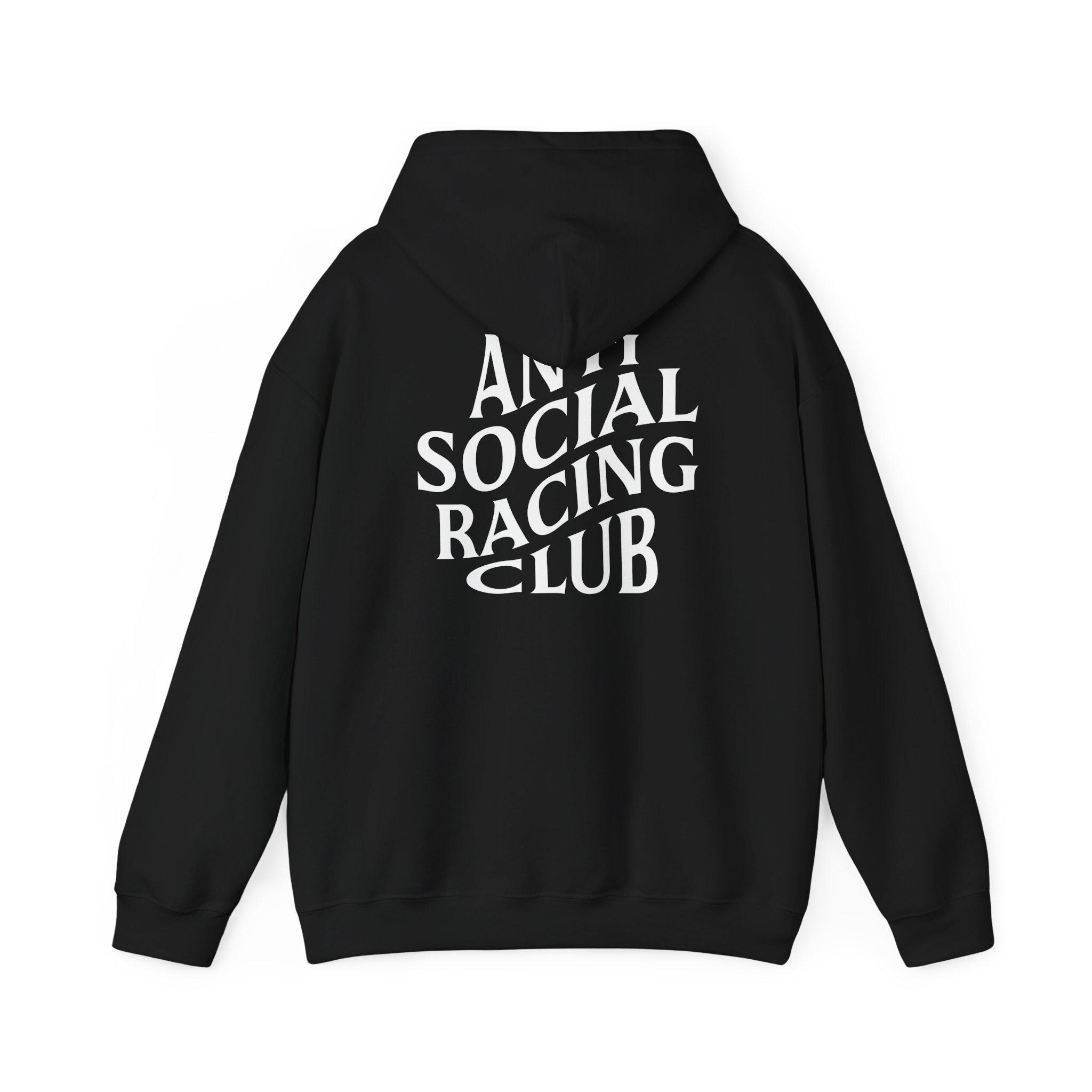 ANTI SOCIAL RACING Club F1 Hoodie, Formula 1 Sweatshirt, Trendy