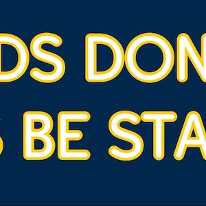 University of Michigan College Bumper Sticker - Blue and Yellow School Spirit Decal, Wolverines Fan Gift, Car Accessories, Laptop Decal,