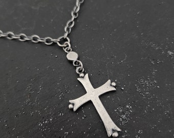 UBER GOTH rosary necklace