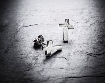 sale- CRUCIFIX studs