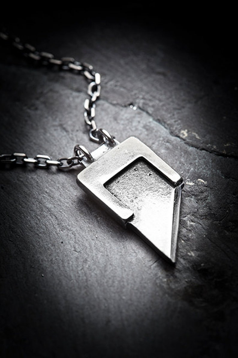 HEADS WILL ROLL  guillotine blade necklace image 1