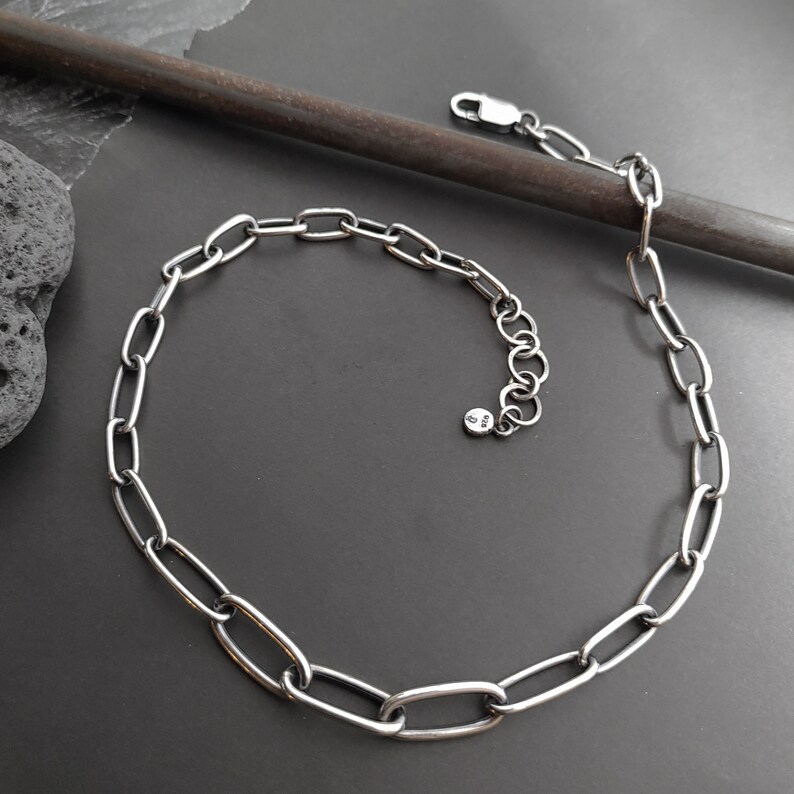 LIMBO thick silver chain