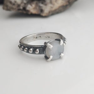 EARLY GREY With Grey Moonstone - Etsy Finland