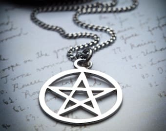 sale- PENTACLE necklace