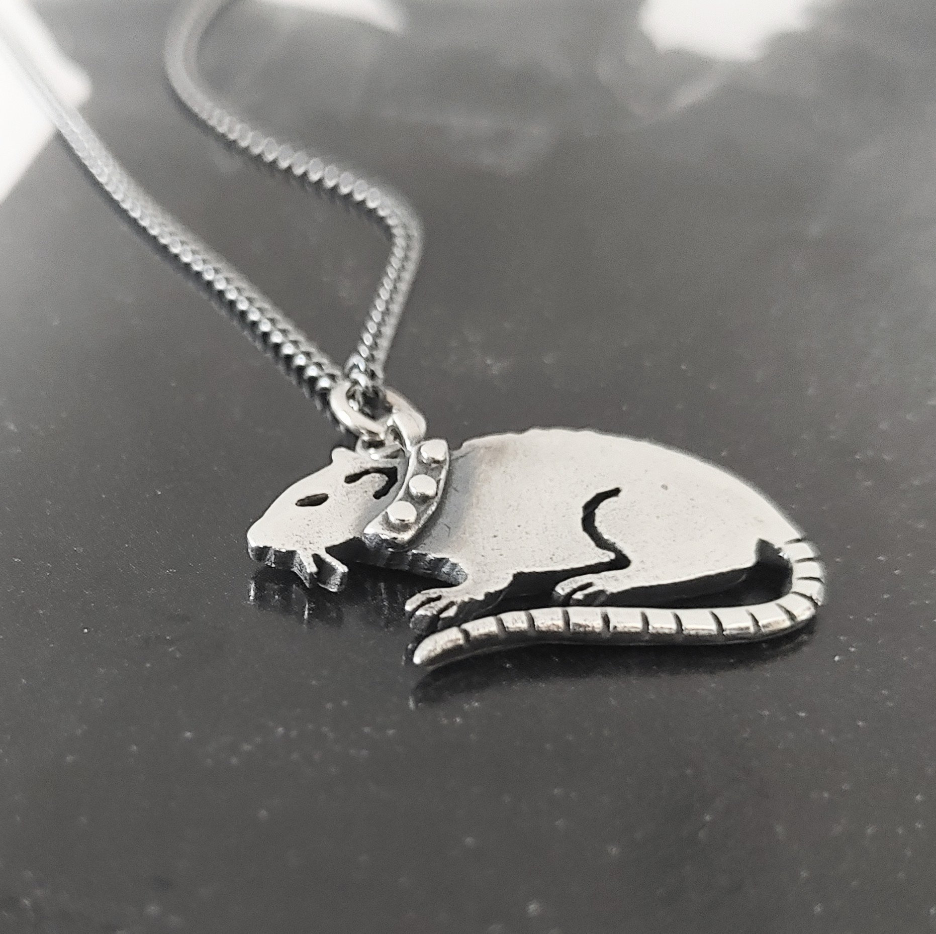 RATS x WTAPS SAY CHEESE NECKLACE SILVER FULL BLOOD ラッツ ダブル