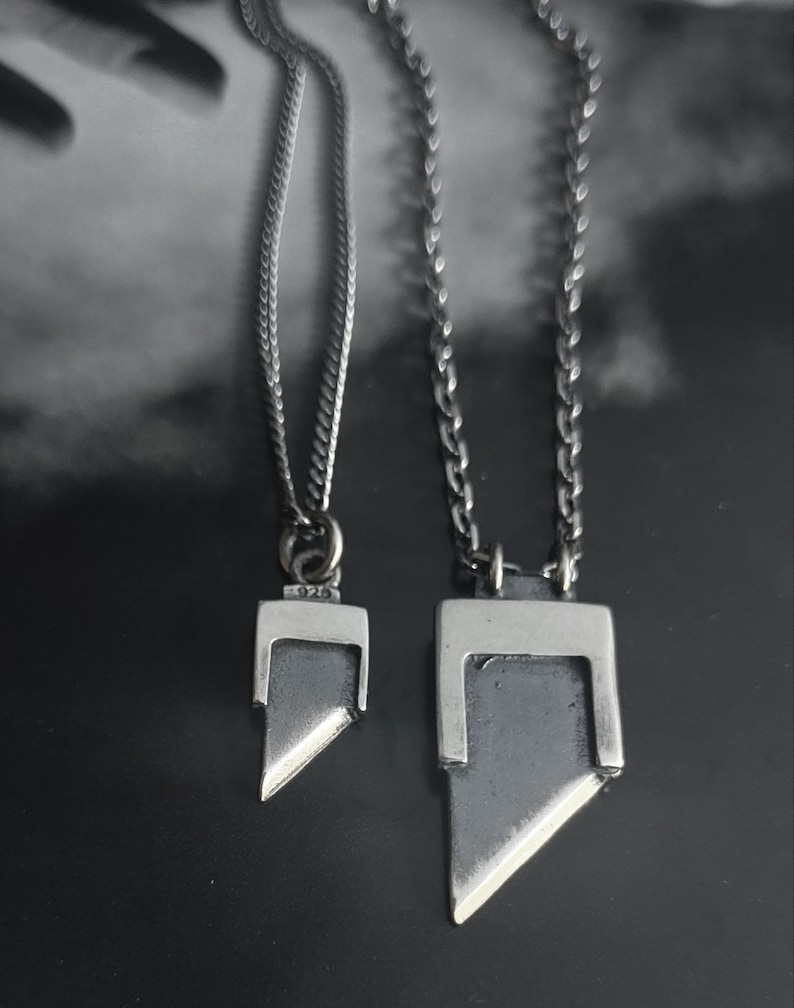 HEADS WILL ROLL  guillotine blade necklace image 6