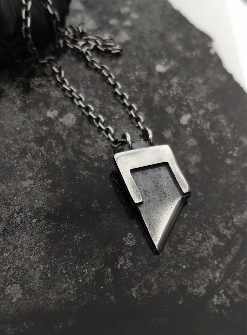 HEADS WILL ROLL  guillotine blade necklace image 4