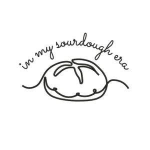 Diseño de bordado de masa madre, regalo para amantes del pan de masa madre, archivo de bordado a máquina, regalo para su era culinaria, archivo de bordado de masa madre PES, DST