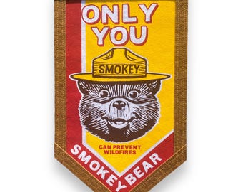 Only You Smokey Bear Banner | officially licensed