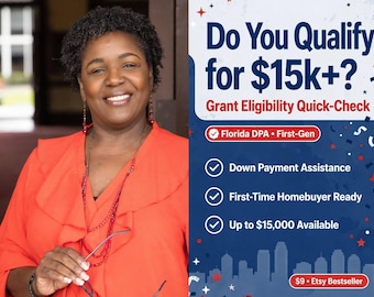 Florida First-Time Homebuyer Grant Checklist | DPA & First-Gen Eligibility (PDF)