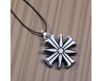 Game Far Cry Necklace, Ares 4 Eden's Gate Choker, Sunflower Logo Metal Necklace