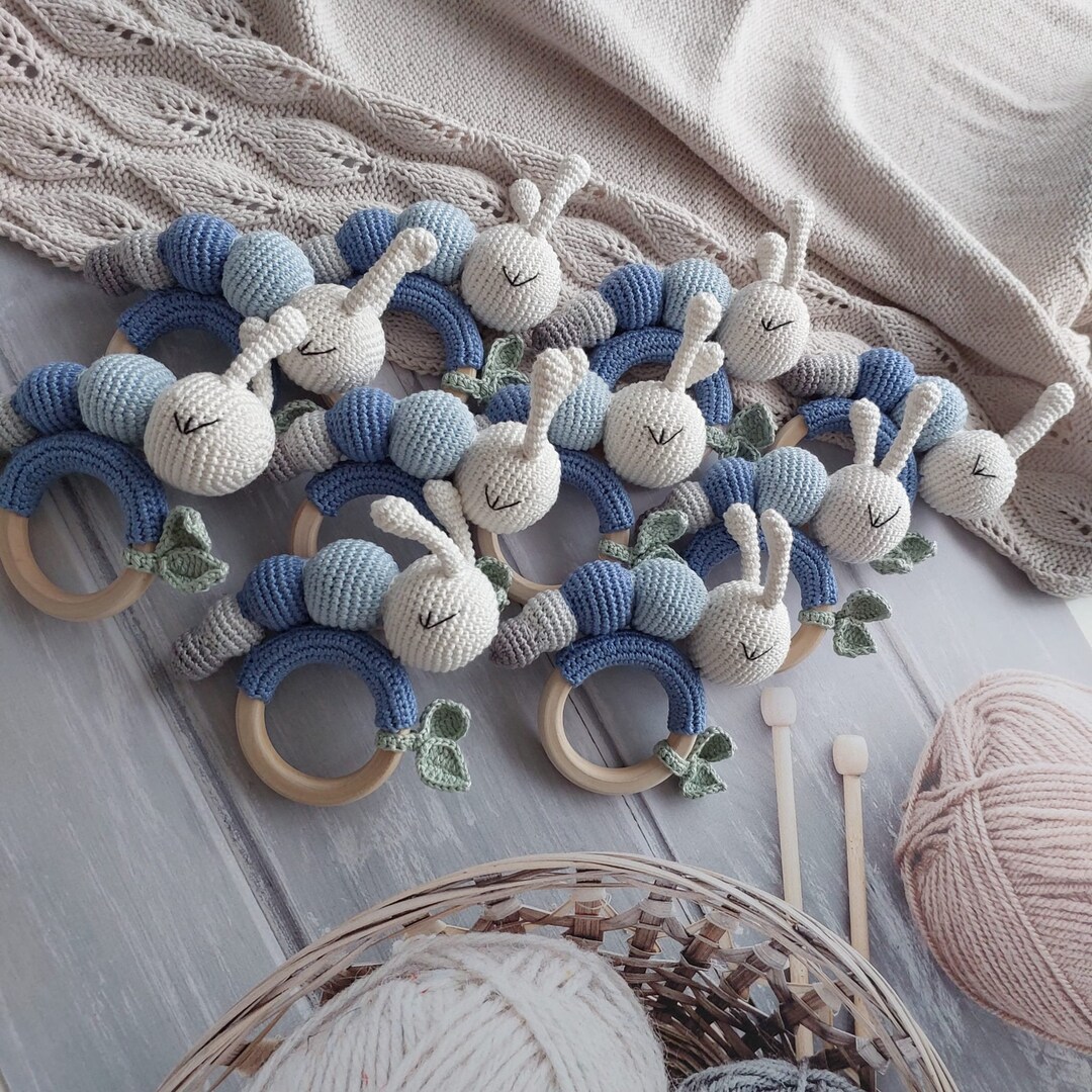 Butterfly Rattle Crochet Butterfly Rattle, Organic Cotton Amigurumi Baby Toy - Etsy