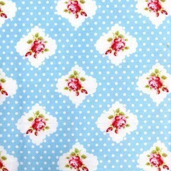 Tanya Whelan's DARLA, Rosie Dot in blue, 1 yard